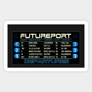 Futureport Departures Horizons Magnet